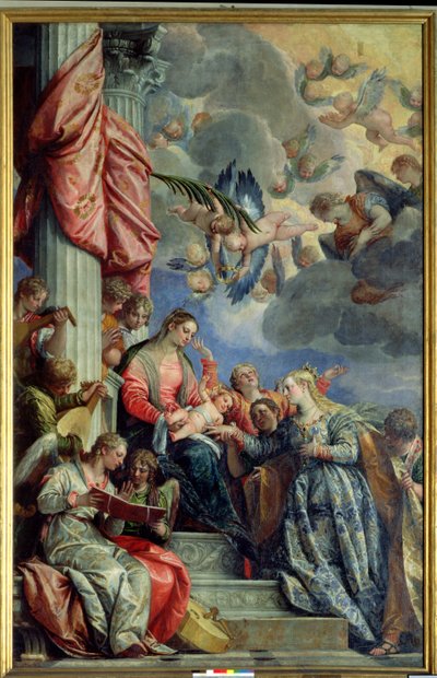 The Mystic Marriage of St. Catherine by Paolo Veronese